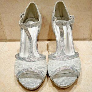 Dream Pairs High Heel T-Strap Open Toe Pump Sandals